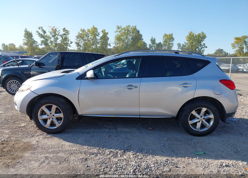 2010 NISSAN MURANO VIN: JN8AZ1MW5AW128980