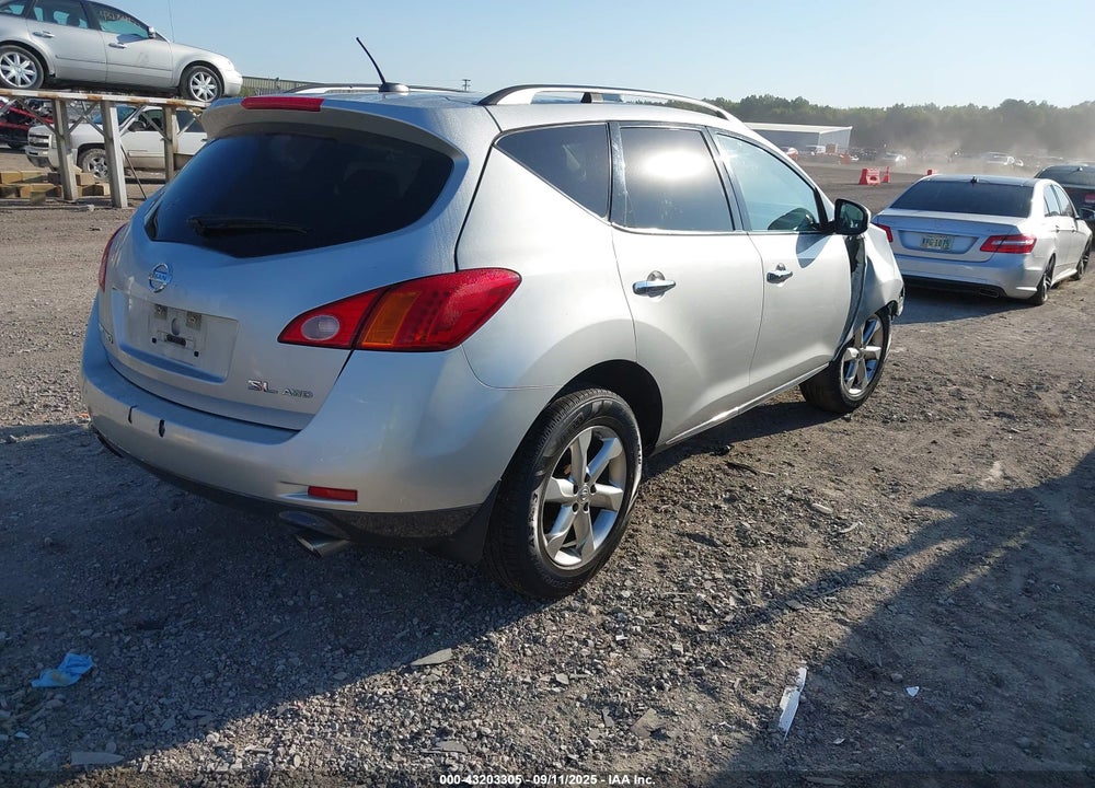 2010 NISSAN MURANO VIN: JN8AZ1MW5AW128980