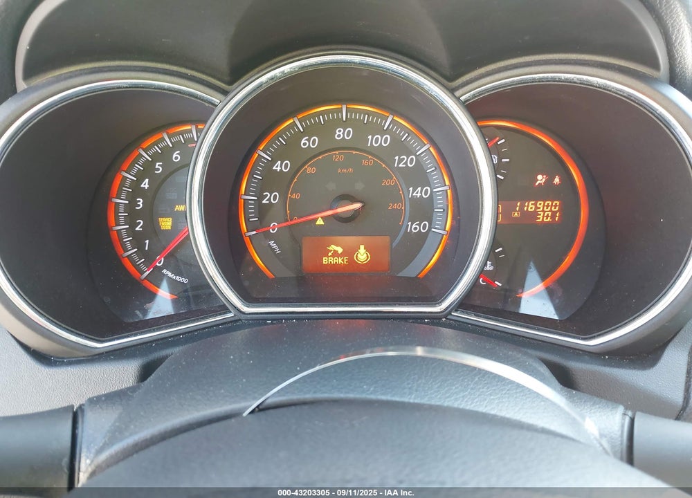 2010 NISSAN MURANO VIN: JN8AZ1MW5AW128980