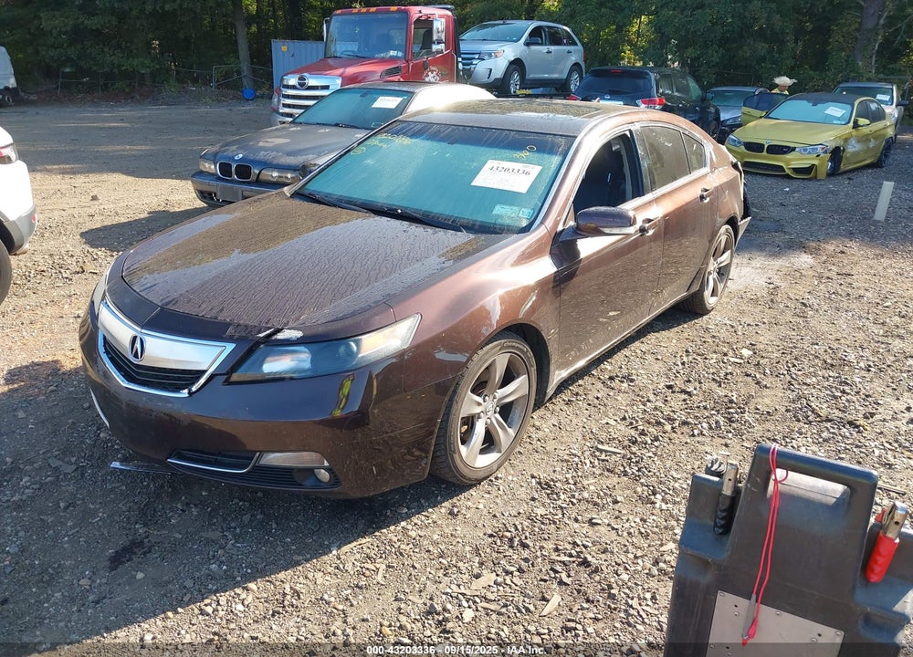 2012 ACURA TL VIN: 19UUA8F75CA004465