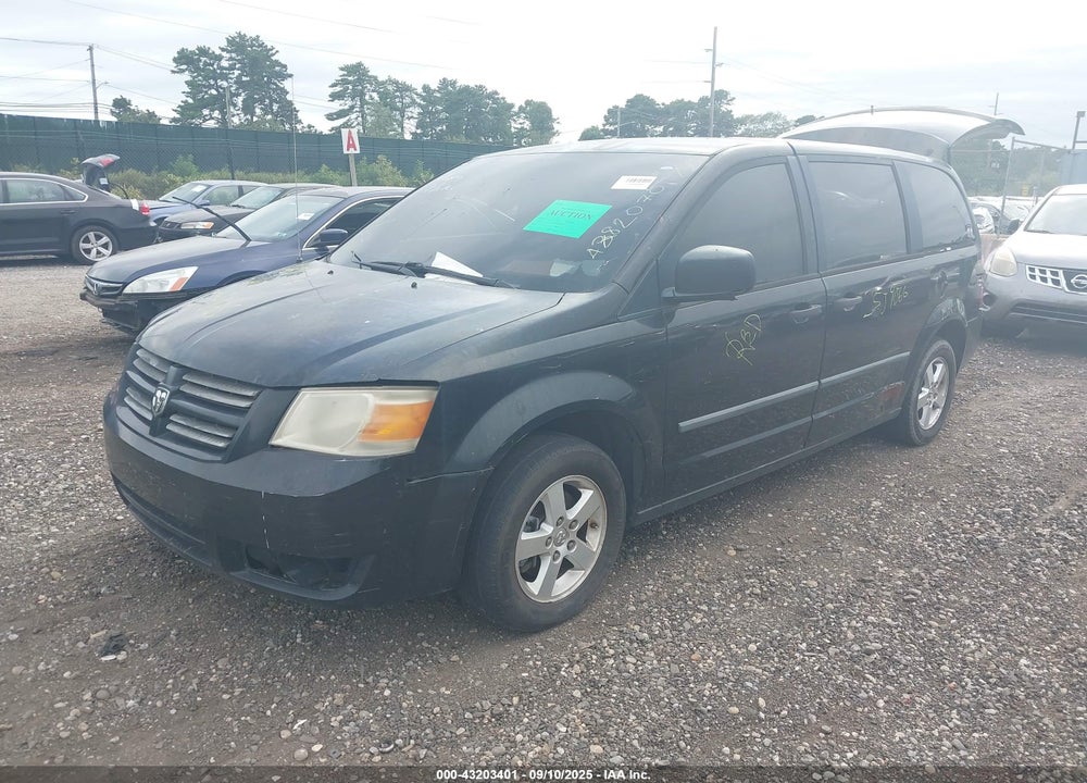 2008 DODGE GRAND CARAVAN SE VIN: 1D8HN44H38B163433