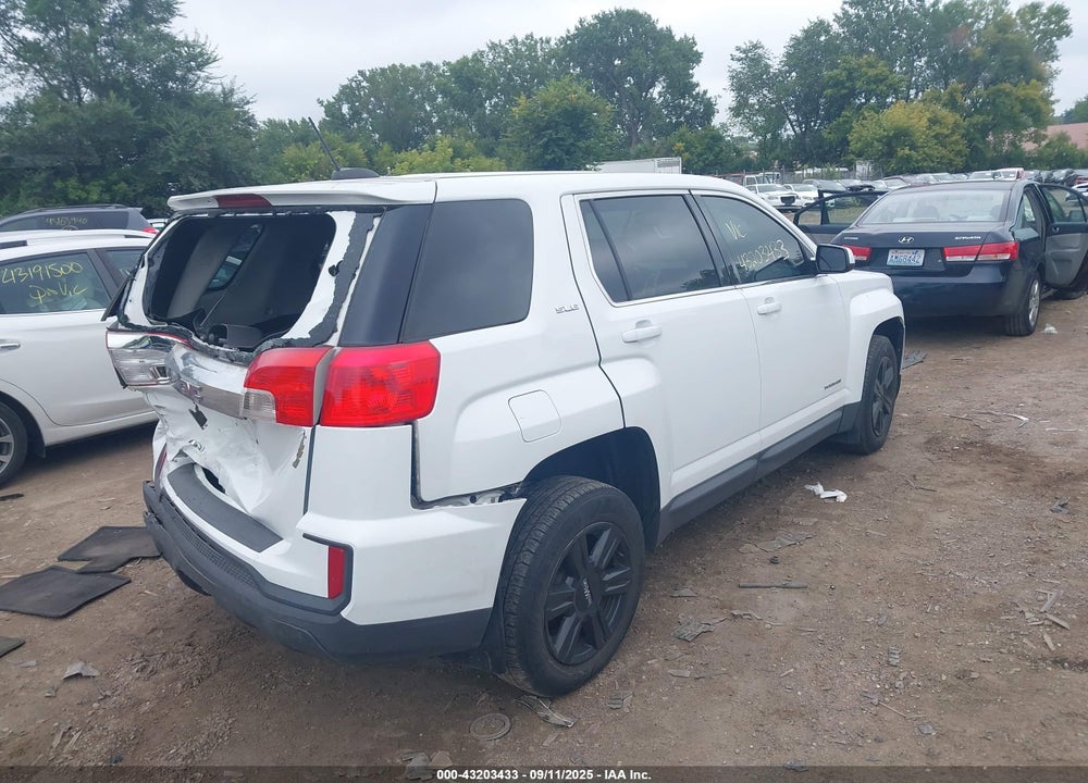 2016 GMC TERRAIN VIN: 2GKALMEK2G6106730