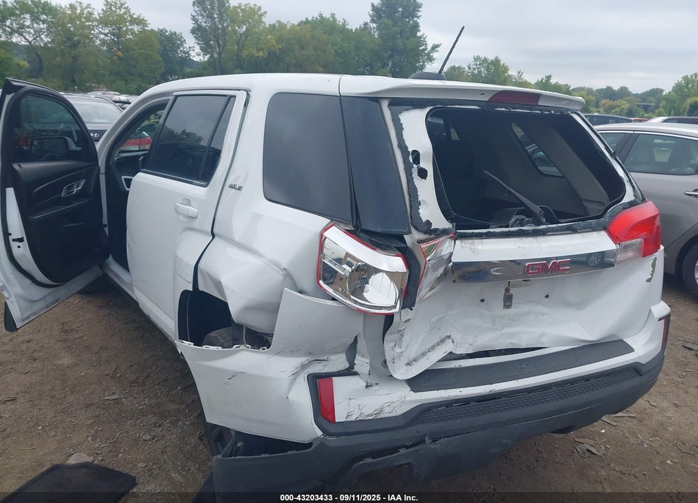 2016 GMC TERRAIN VIN: 2GKALMEK2G6106730