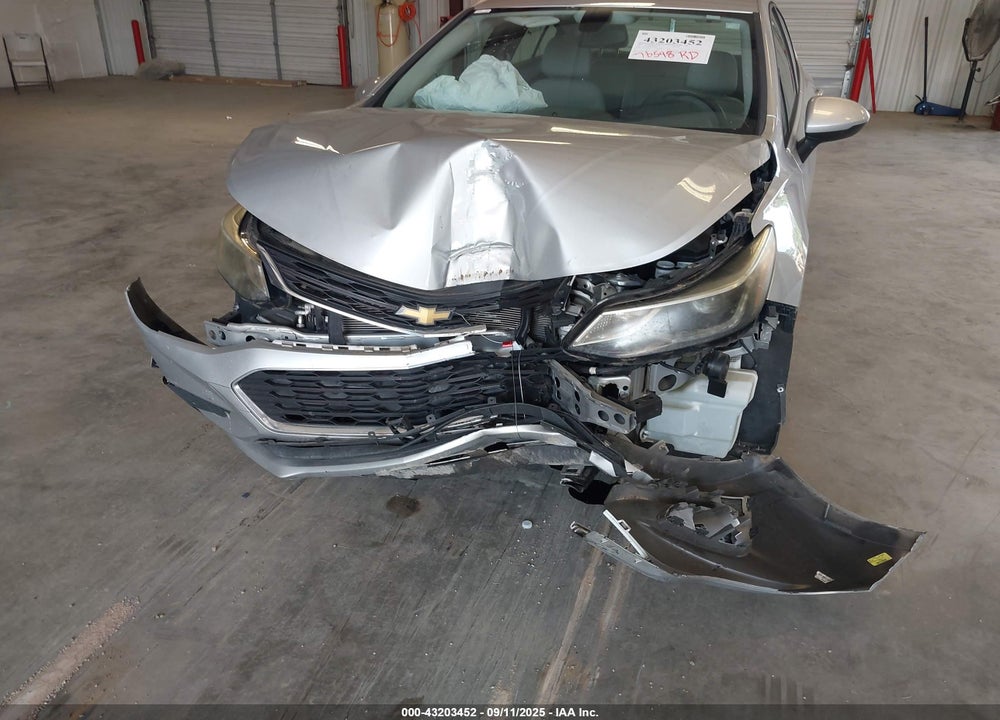 2017 CHEVROLET CRUZE VIN: 3G1BE6SM2HS509727