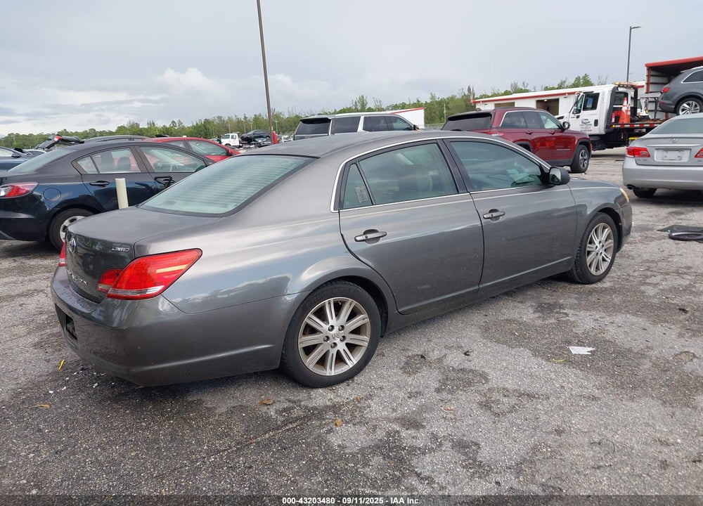2007 TOYOTA AVALON LIMITED VIN: 4T1BK36B07U219567