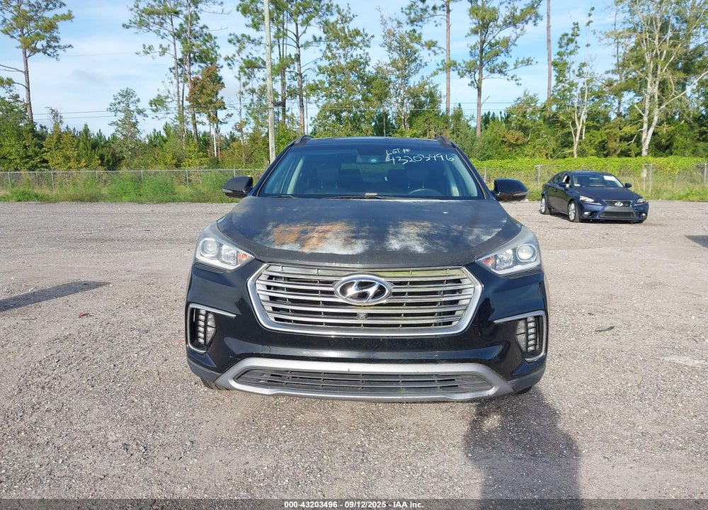 2017 HYUNDAI SANTA FE VIN: KM8SR4HF3HU168245