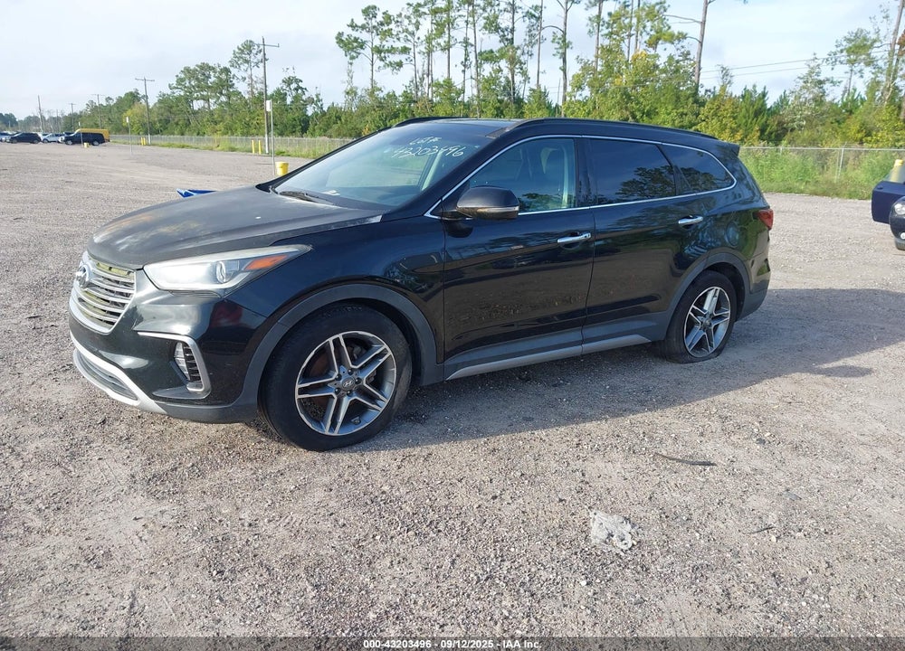 2017 HYUNDAI SANTA FE VIN: KM8SR4HF3HU168245