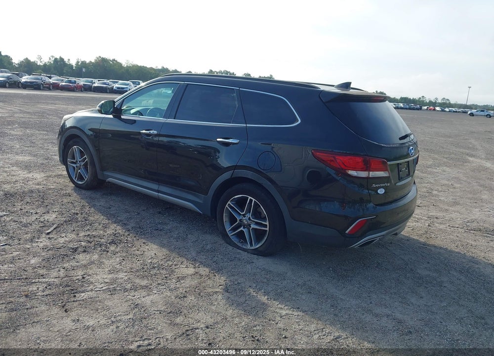 2017 HYUNDAI SANTA FE VIN: KM8SR4HF3HU168245