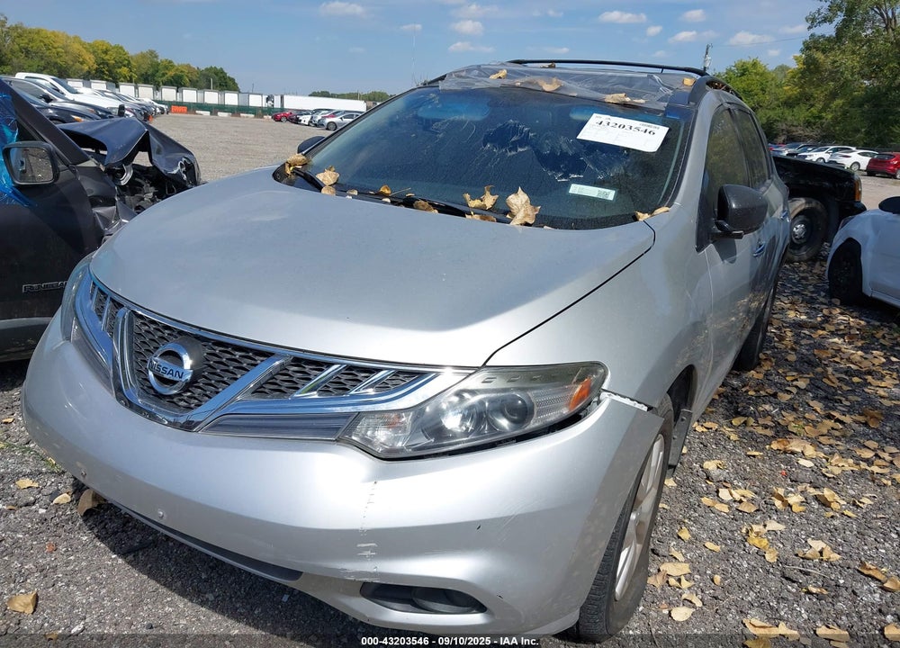 2014 NISSAN MURANO VIN: JN8AZ1MW0EW504250