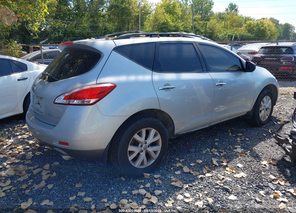 2014 NISSAN MURANO VIN: JN8AZ1MW0EW504250