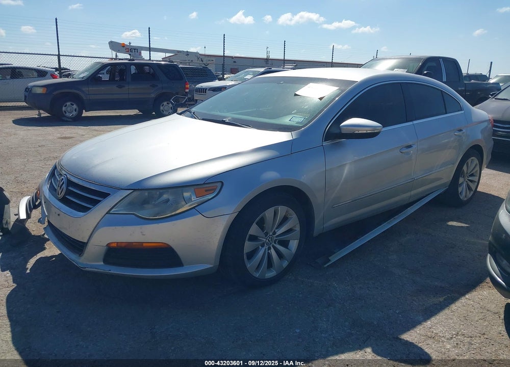 2012 VOLKSWAGEN CC VIN: WVWMN7AN2CE545243