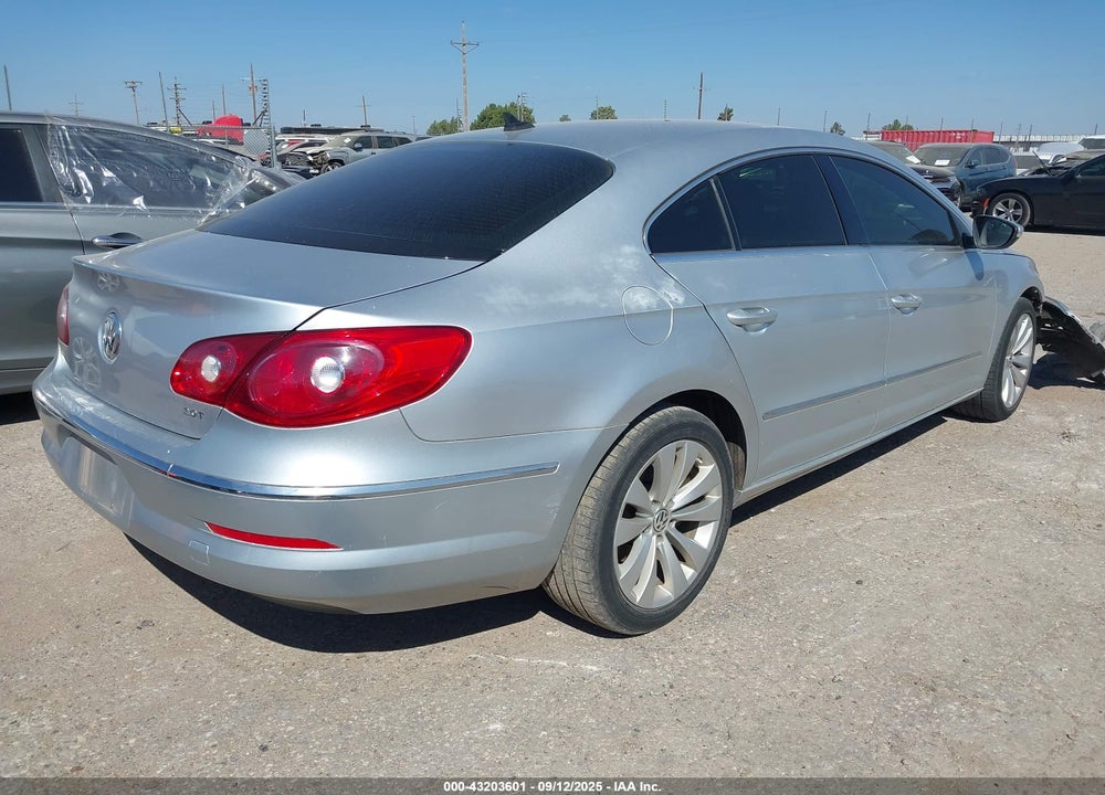 2012 VOLKSWAGEN CC VIN: WVWMN7AN2CE545243