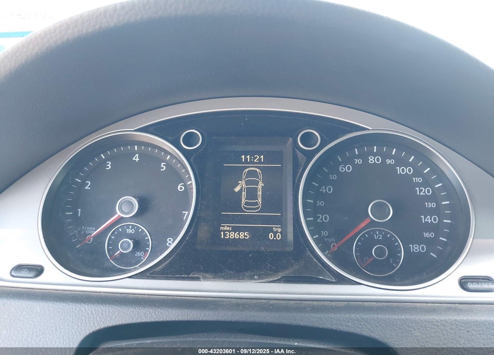 2012 VOLKSWAGEN CC VIN: WVWMN7AN2CE545243