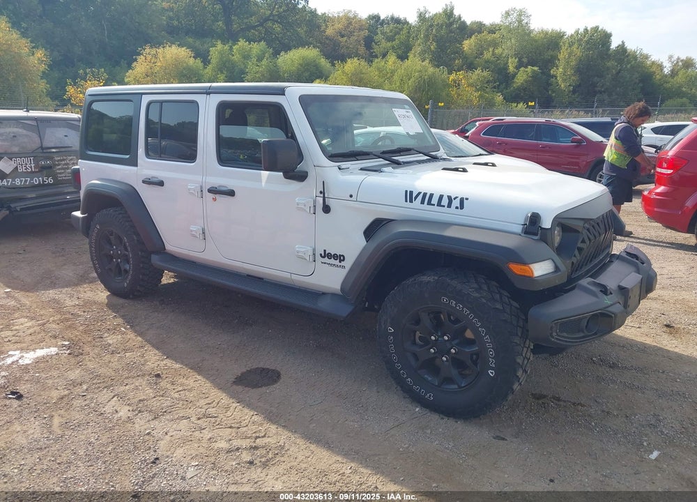 2021 JEEP WRANGLER UNLIMITED WILLYS SPORT 4X4 VIN: 1C4HJXDG9MW612703
