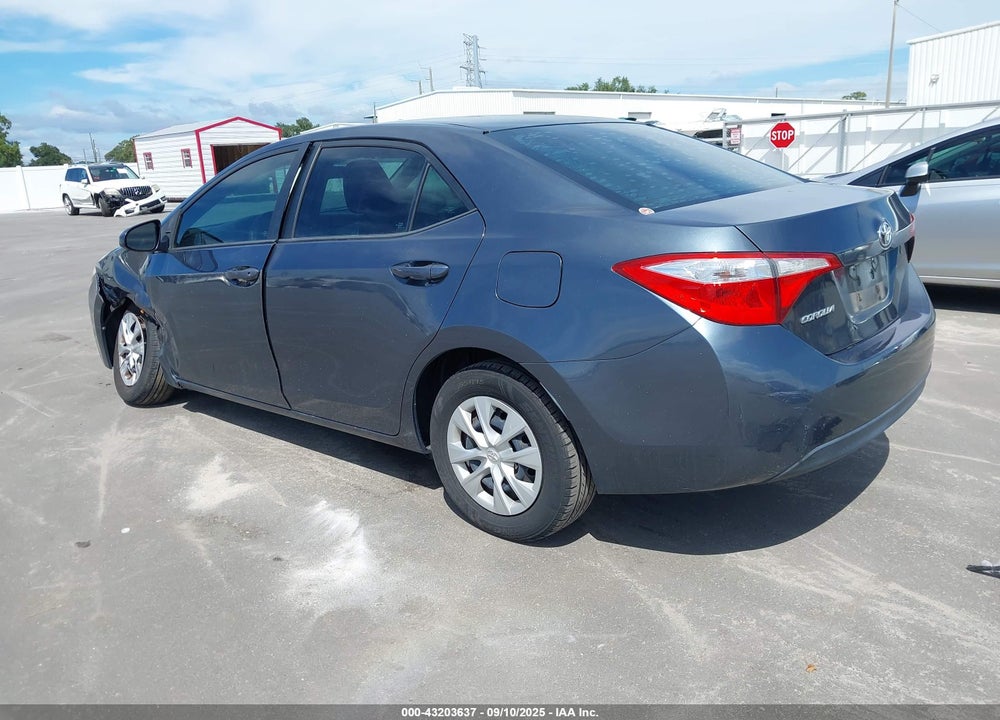 2016 TOYOTA COROLLA VIN: 2T1BURHE2GC542847