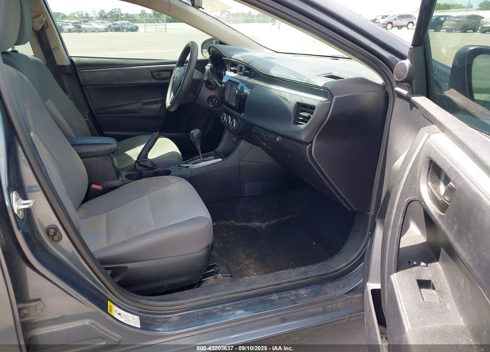 2016 TOYOTA COROLLA VIN: 2T1BURHE2GC542847