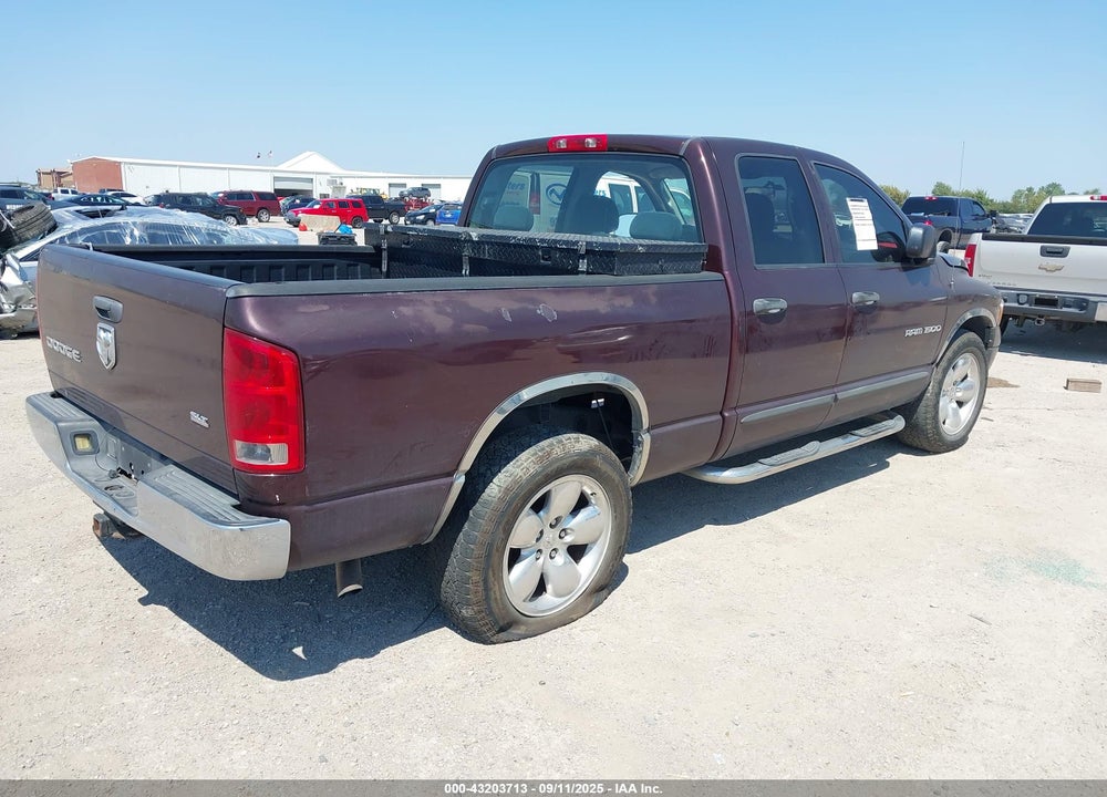 2004 DODGE RAM 1500 SLT/LARAMIE VIN: 1D7HA18N94S783423