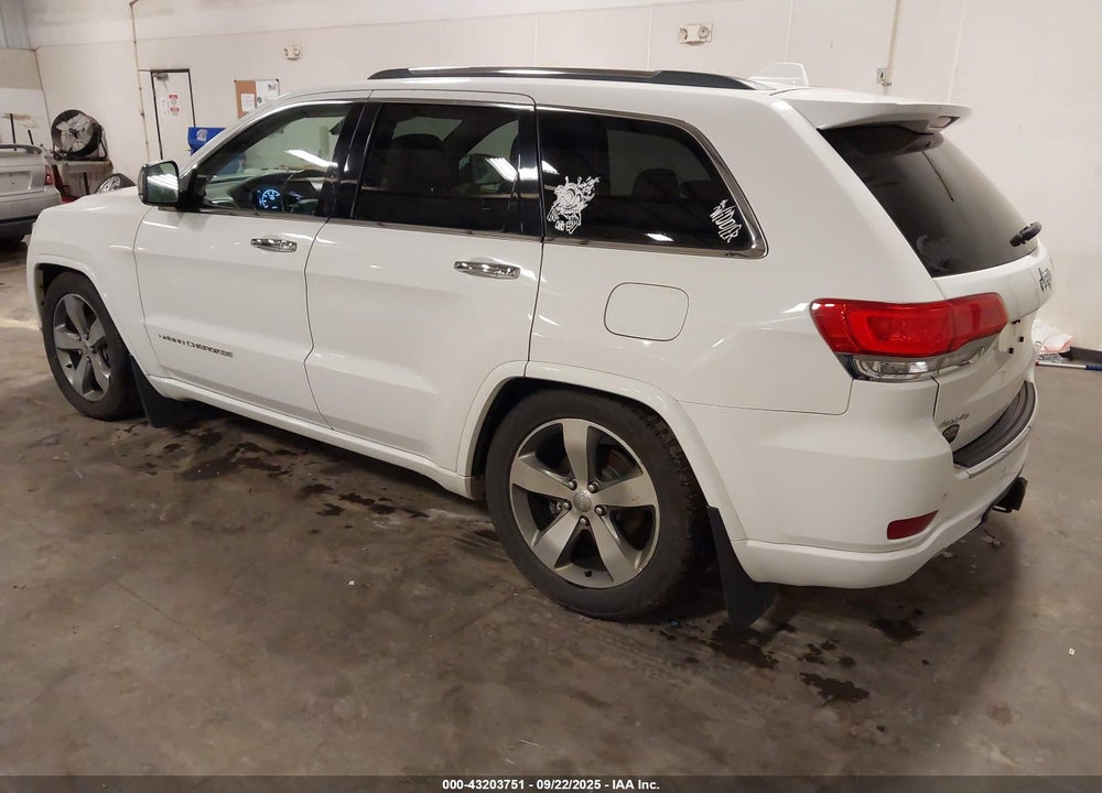 2015 JEEP GRAND CHEROKEE OVERLAND VIN: 1C4RJFCG0FC639020