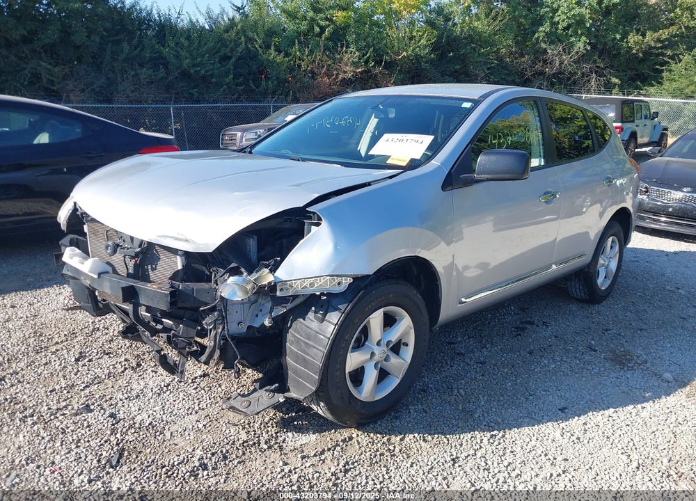 2012 NISSAN ROGUE S VIN: JN8AS5MV0CW718459