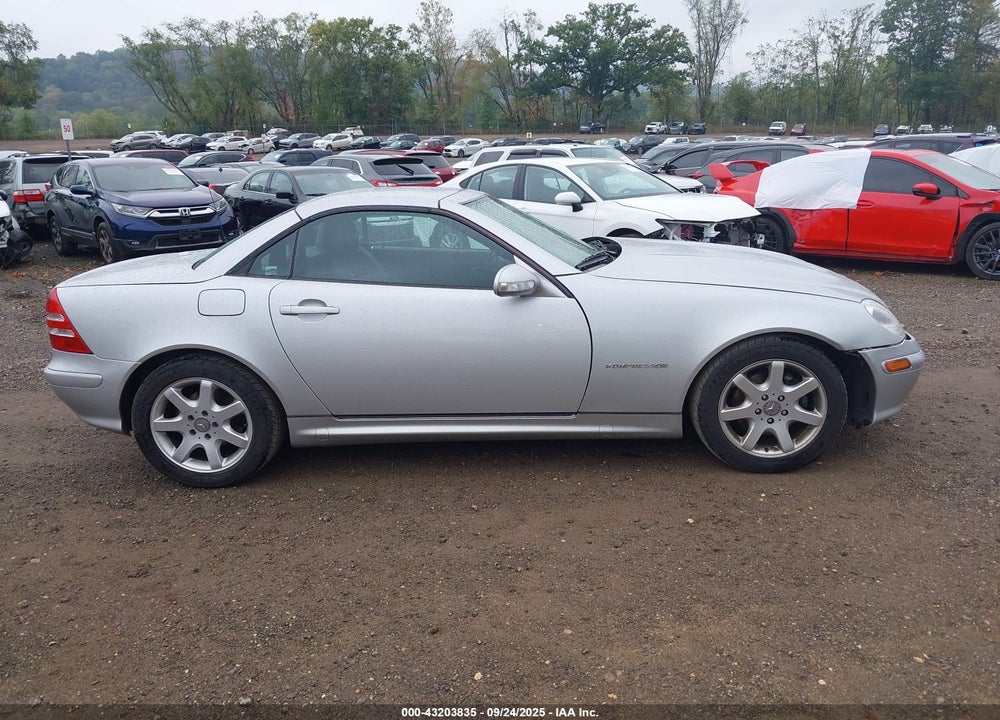 2002 MERCEDES-BENZ SLK 230 VIN: WDBKK49F72F259438