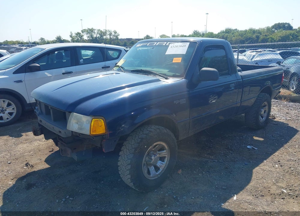 2003 FORD RANGER XL/XLT VIN: 1FTYR10D43PA24489