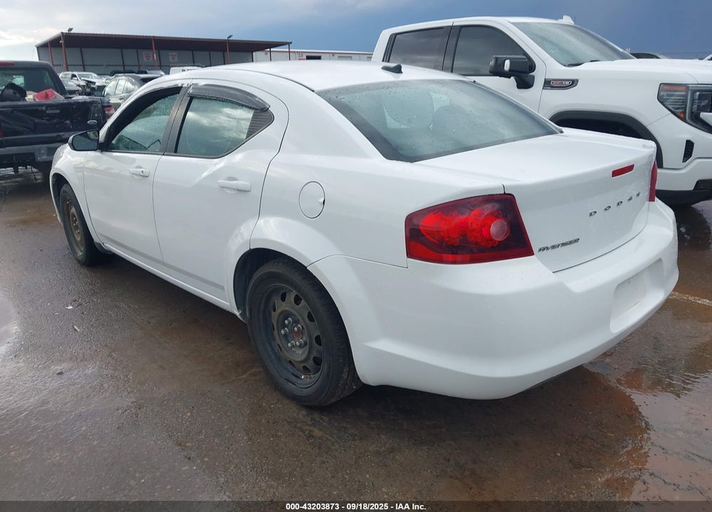 2014 DODGE AVENGER VIN: 1C3CDZAB4EN175789