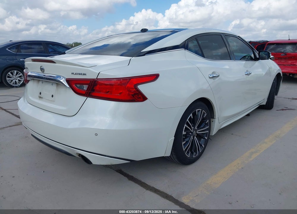 2017 NISSAN MAXIMA 3.5 PLATINUM VIN: 1N4AA6AP4HC416875
