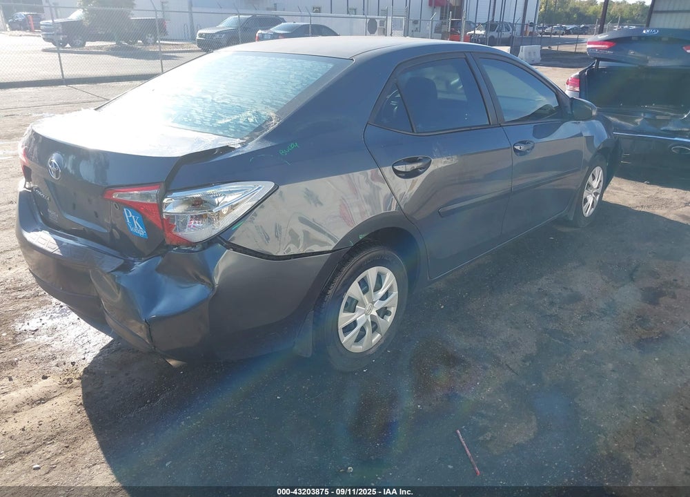 2014 TOYOTA COROLLA VIN: 2T1BURHE3EC146875