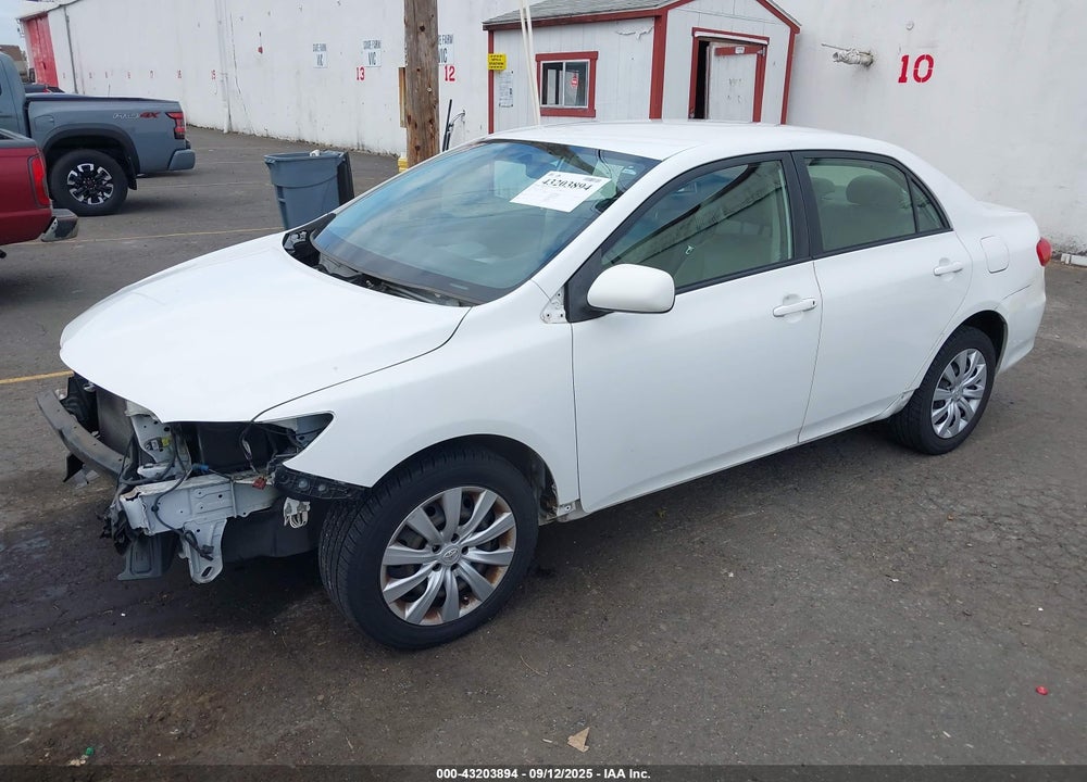2012 TOYOTA COROLLA LE VIN: JTDBU4EE3C9177019