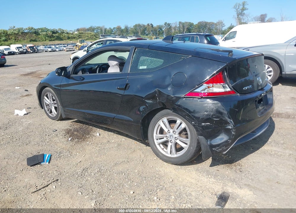 2011 HONDA CR-Z EX VIN: JHMZF1C62BS004777