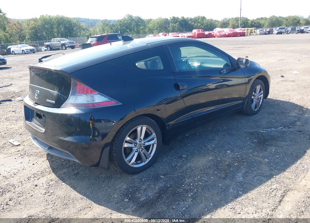 2011 HONDA CR-Z EX VIN: JHMZF1C62BS004777