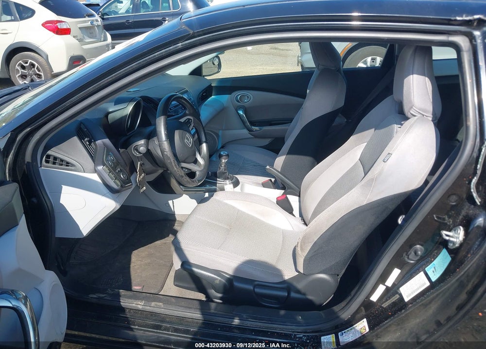 2011 HONDA CR-Z EX VIN: JHMZF1C62BS004777