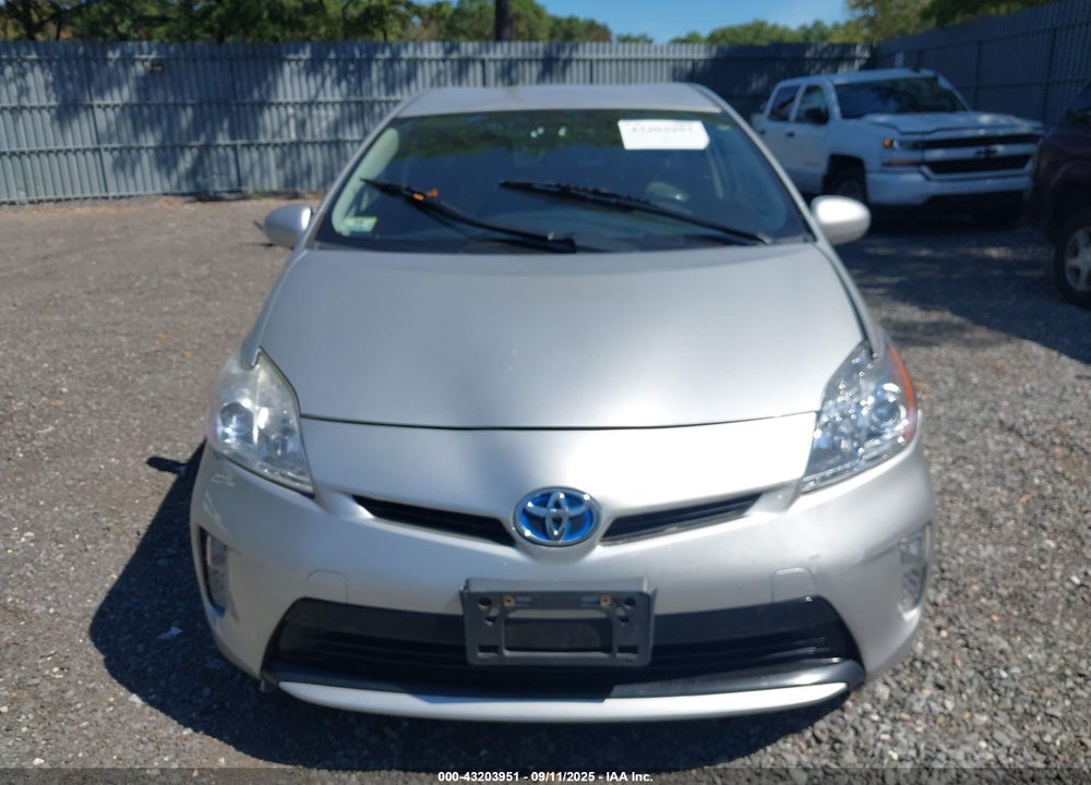 2013 TOYOTA PRIUS VIN: JTDKN3DU7D0348425