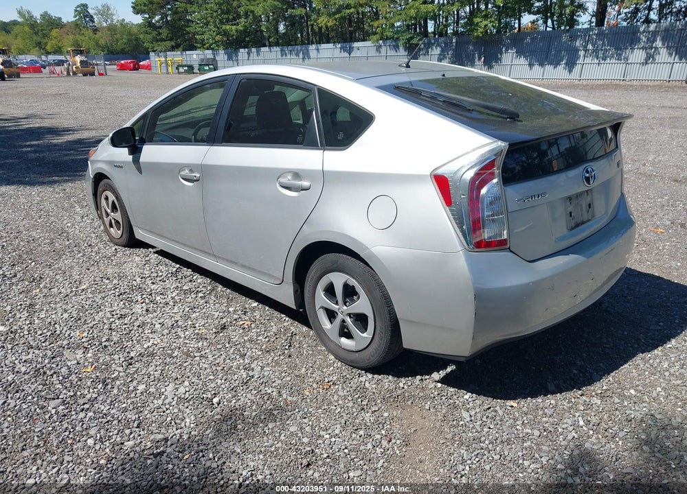 2013 TOYOTA PRIUS VIN: JTDKN3DU7D0348425