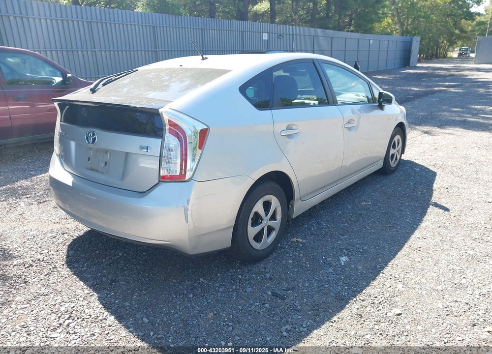 2013 TOYOTA PRIUS VIN: JTDKN3DU7D0348425