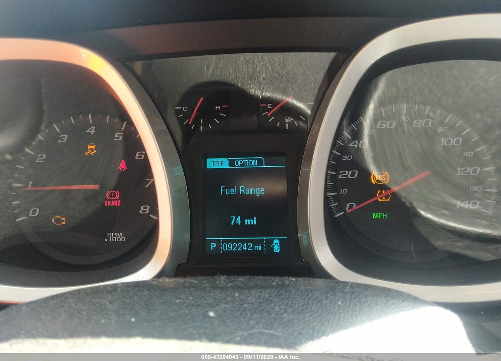 2015 CHEVROLET EQUINOX VIN: 2GNFLFEK3F6172710