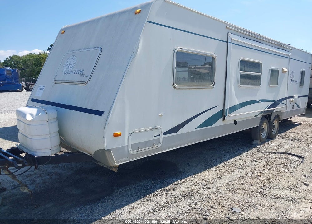 2004 FOREST RIVER SURVEYOR VIN: 4X4TSVV284L003662