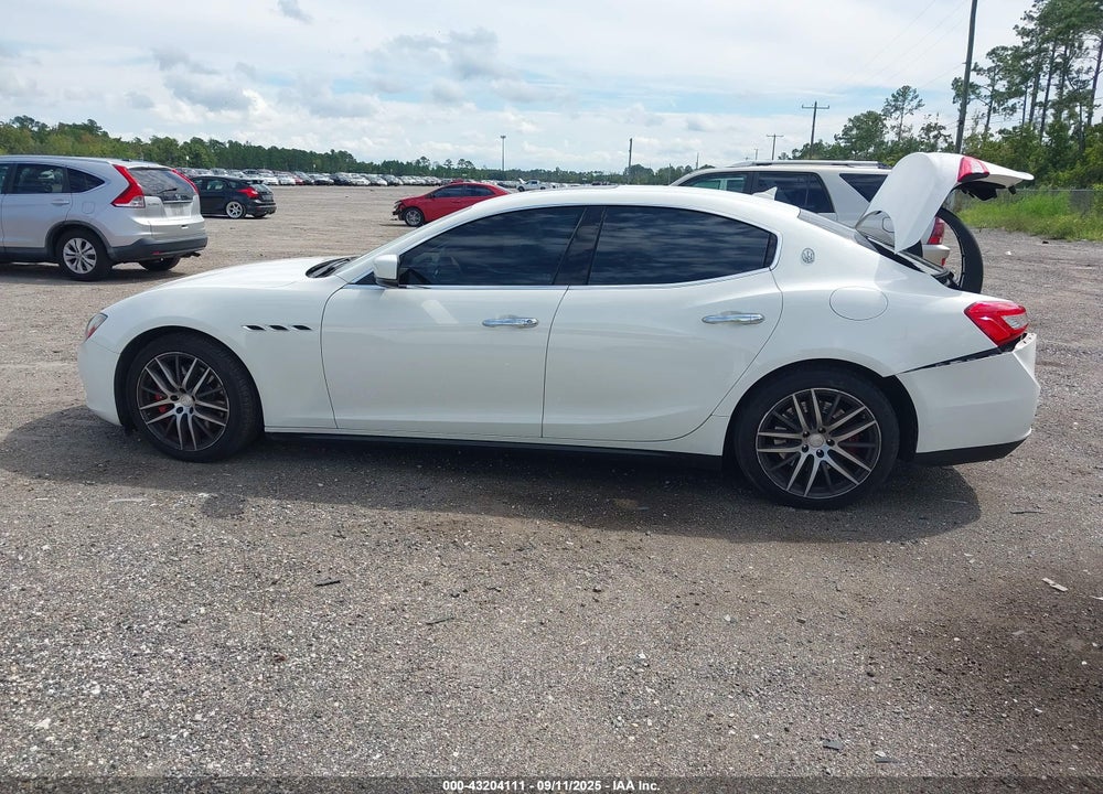 2016 MASERATI GHIBLI VIN: ZAM57RSA0G1169107
