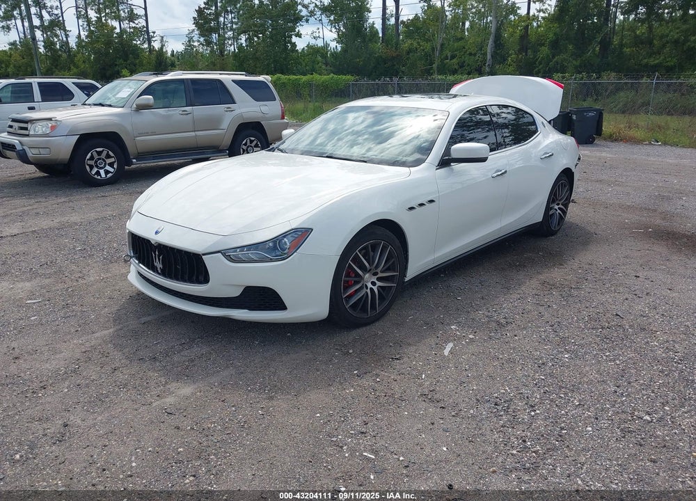 2016 MASERATI GHIBLI VIN: ZAM57RSA0G1169107