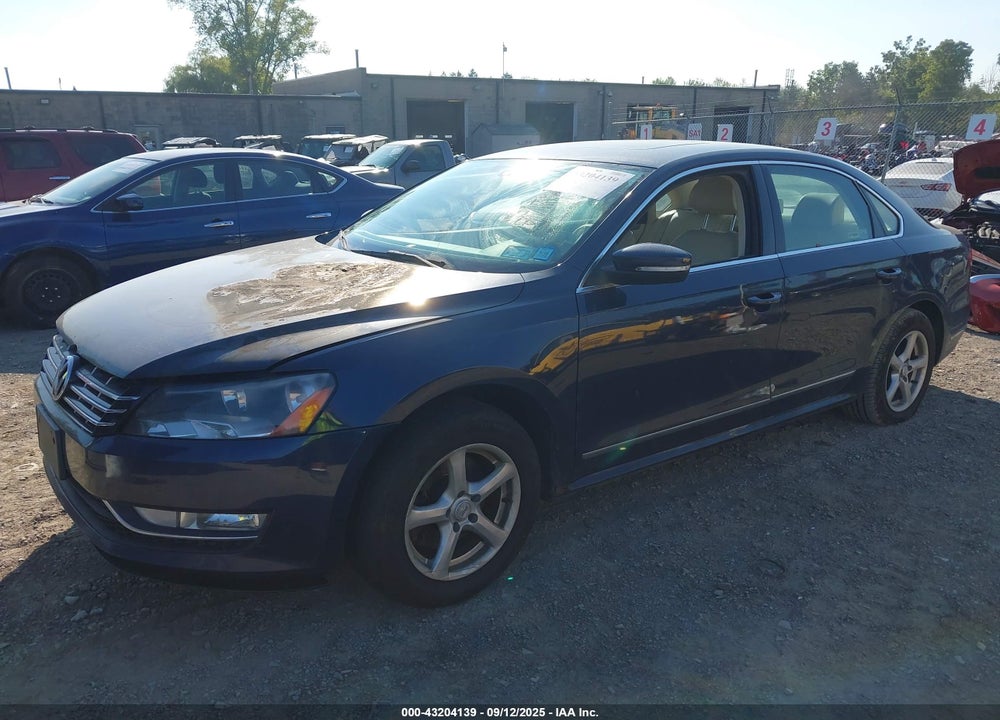 2014 VOLKSWAGEN PASSAT VIN: 1VWBN7A38EC094966