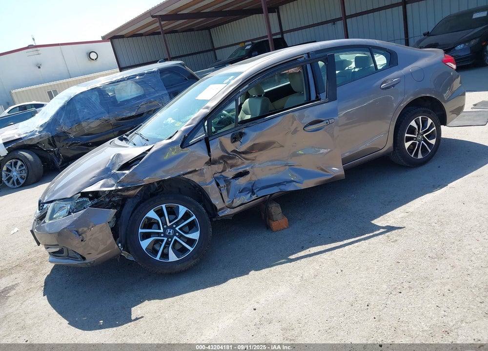 2014 HONDA CIVIC EX VIN: 19XFB2F8XEE264094