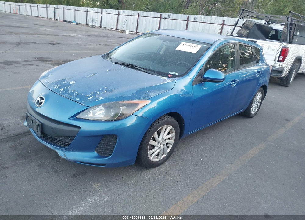2012 MAZDA 3 VIN: JM1BL1L8XC1609621