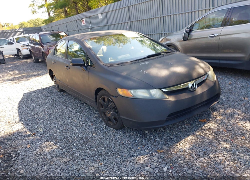 2007 HONDA CIVIC LX VIN: 2HGFA16587H510622