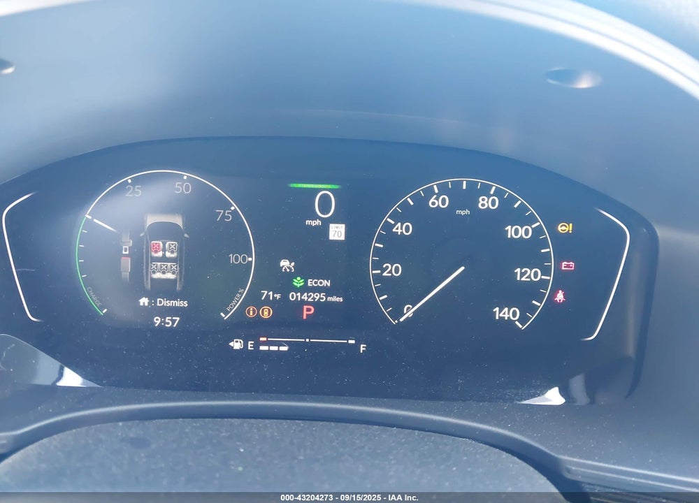 2025 HONDA CIVIC  HYBRID SPORT VIN: 19XFL4H84SE007305