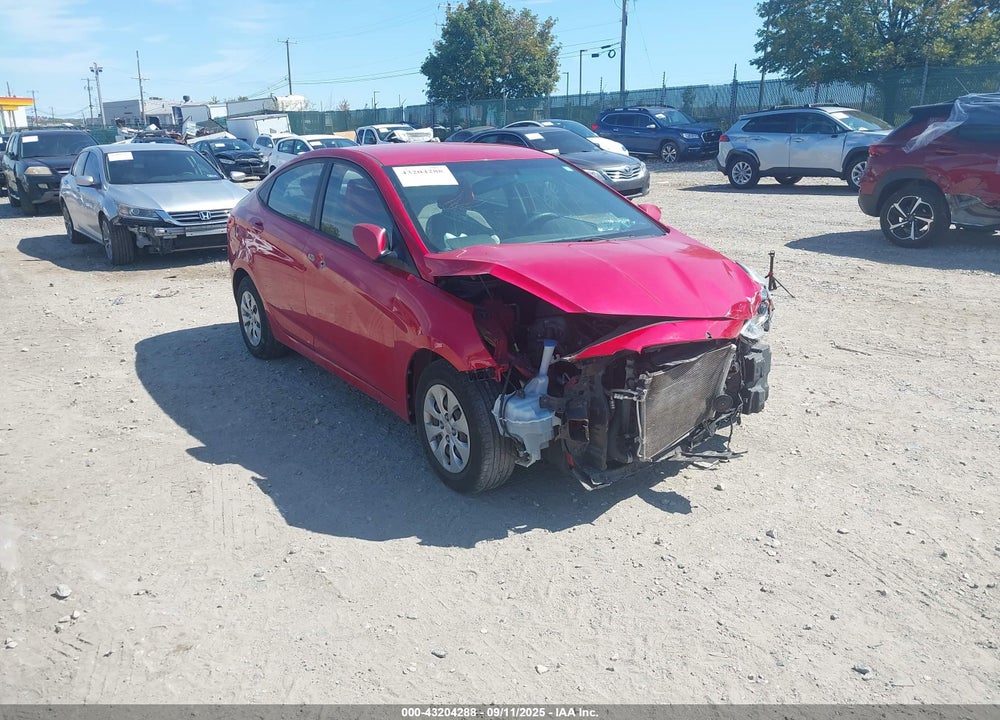 2017 HYUNDAI ACCENT SE VIN: KMHCT4AE9HU308497