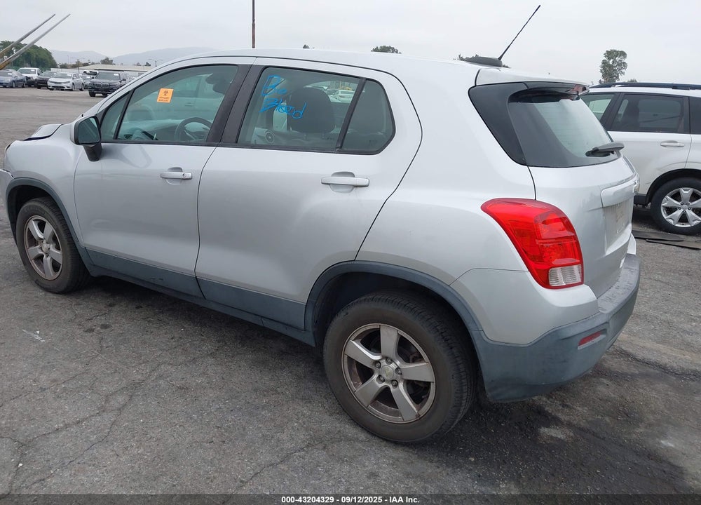 2015 CHEVROLET TRAX VIN: KL7CJPSB8FB181098