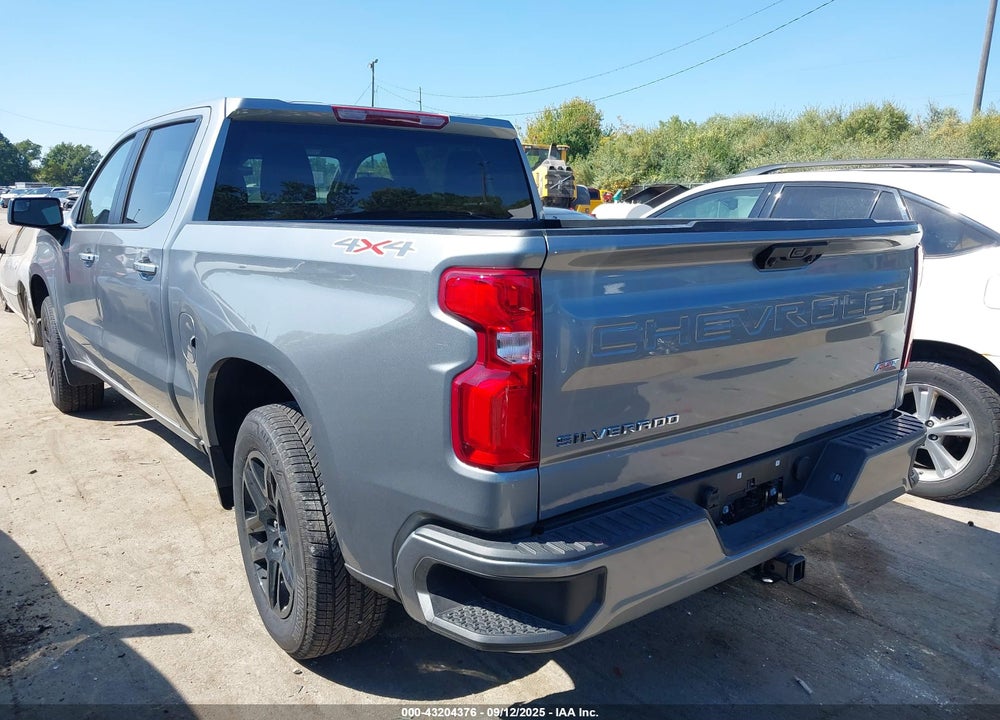 2025 CHEVROLET SILVERADO 1500 4WD SHORT BED RST VIN: 3GCUKEE80SG256953