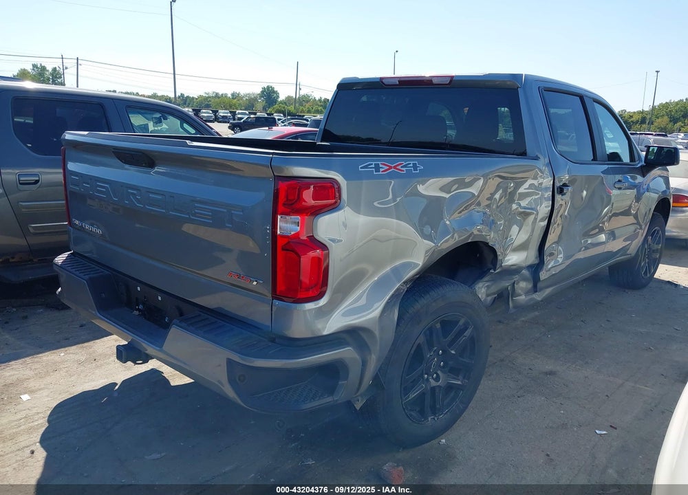 2025 CHEVROLET SILVERADO 1500 4WD SHORT BED RST VIN: 3GCUKEE80SG256953