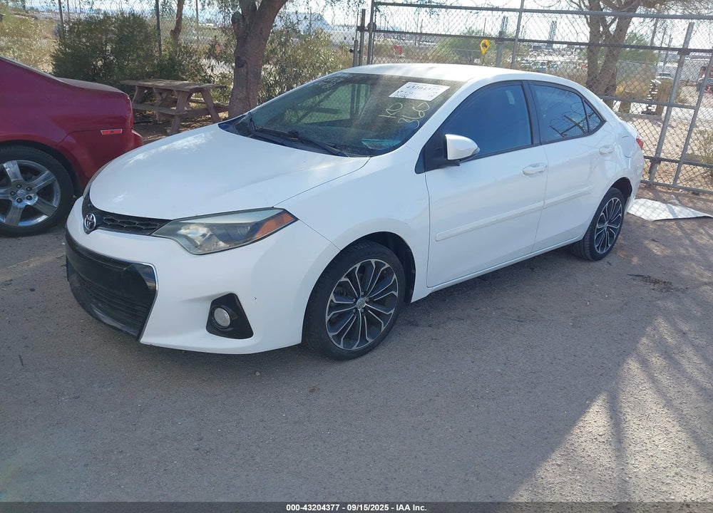 2014 TOYOTA COROLLA S PLUS VIN: 2T1BURHE7EC228821