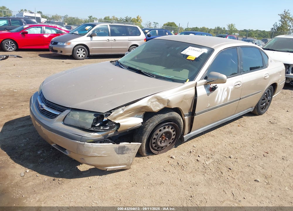 2004 CHEVROLET IMPALA VIN: 2G1WF52E149354905